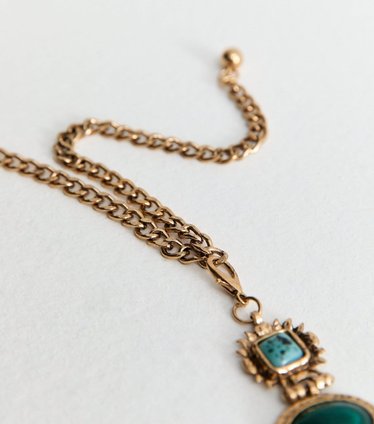 New Look Green Stone Jewel Belt New Look - 4