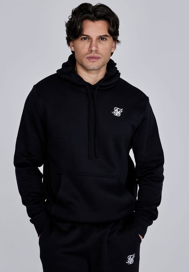 SikSilk SikSilk Men's Hoodie & Joggers Set in Black - 2