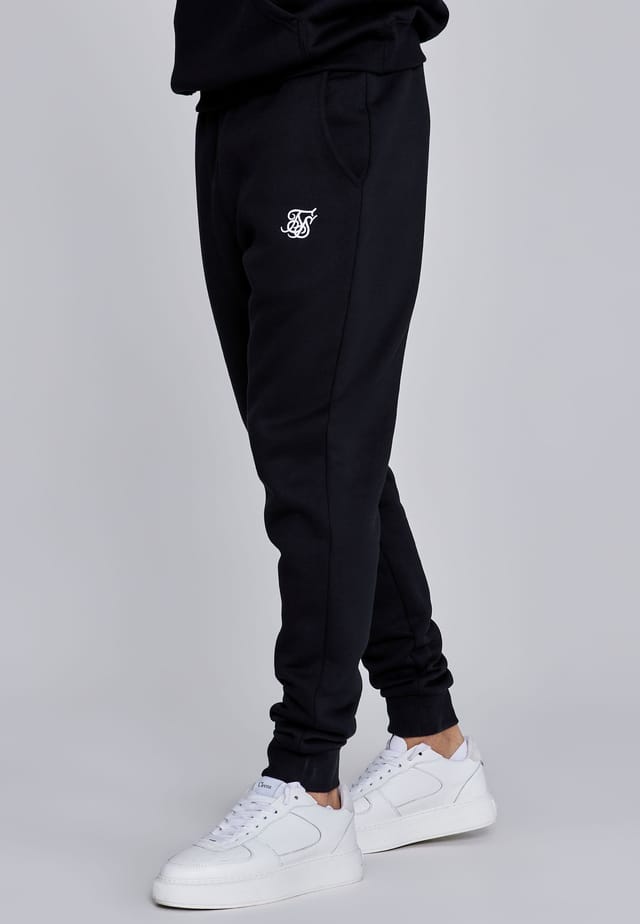 SikSilk SikSilk Men's Hoodie & Joggers Set in Black - 3