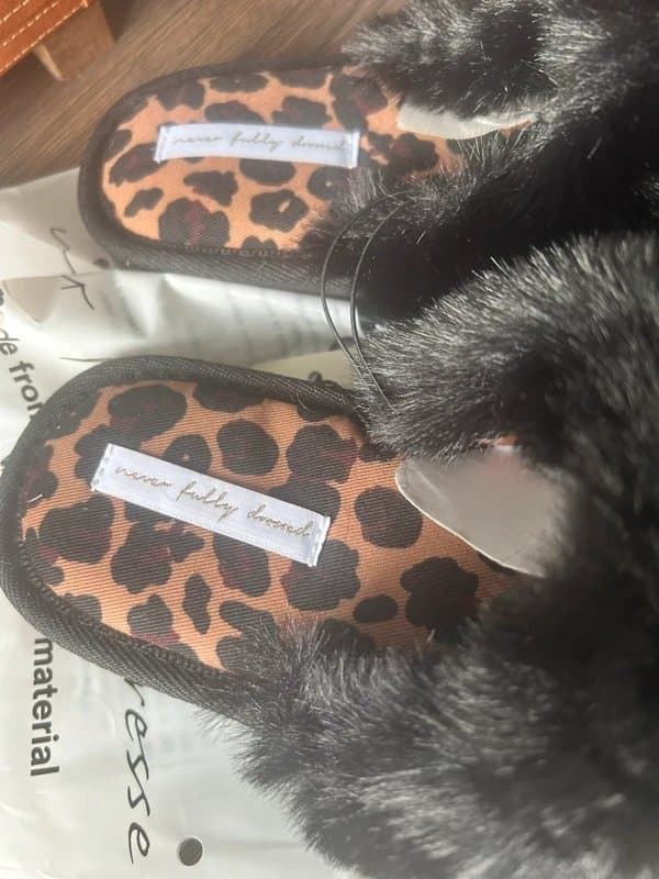 Never Fully Dressed Never fully dressed slippers