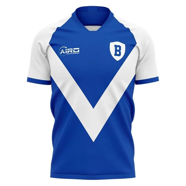 Brescia Brescia Men's Mens 2025-2026 Home ConcepT-Shirt Your Name in Blue - 2