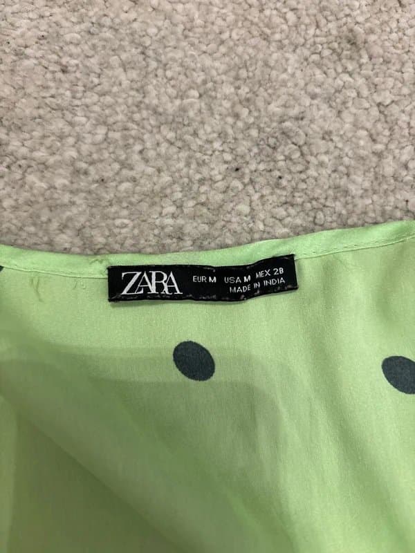 Zara Zara like polka midi dress size M