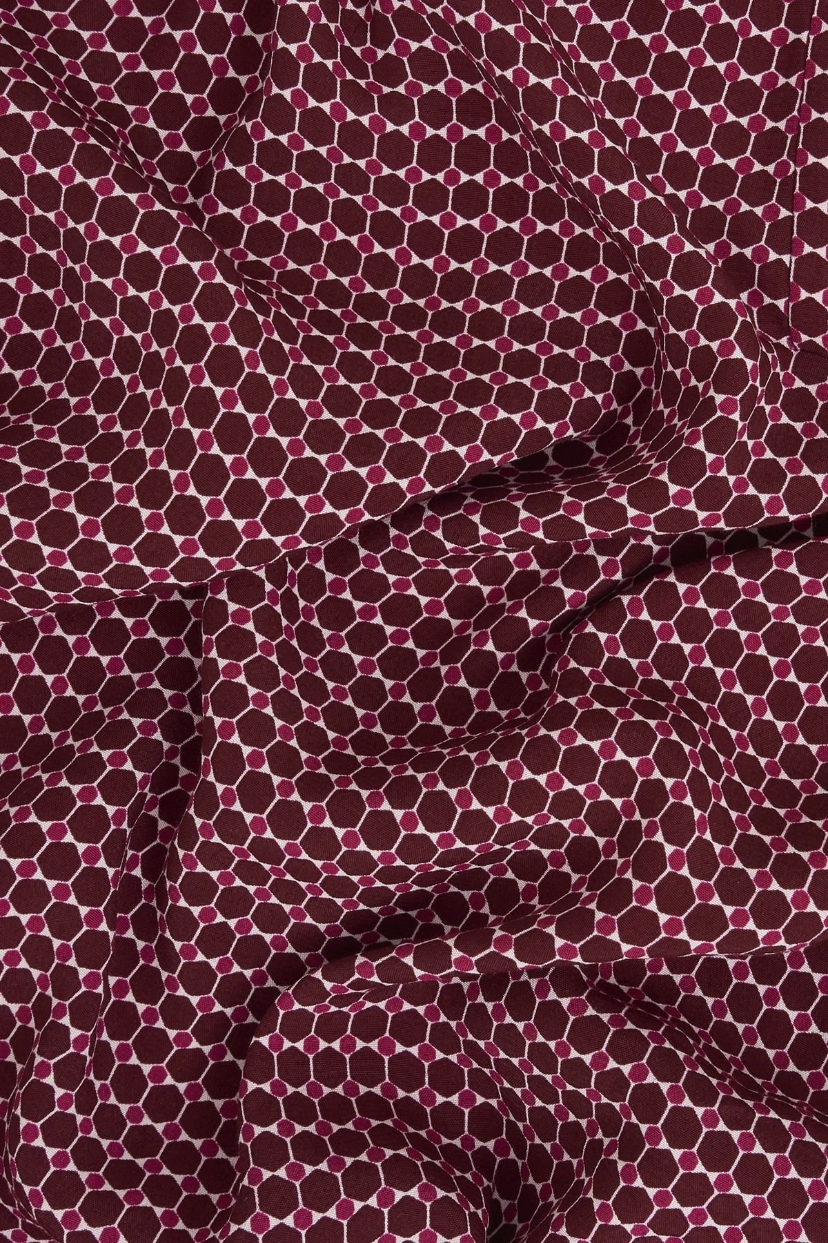 Hobbs London Hobbs London Women's Mila Blouse in Maroon - 4