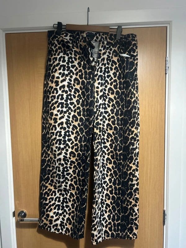 ASOS Design ASOS 16 jeans leopard print - 1