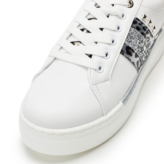 b.soleful b.soleful Women's 'Salomie' Porvair Trainers in Metallics - 2