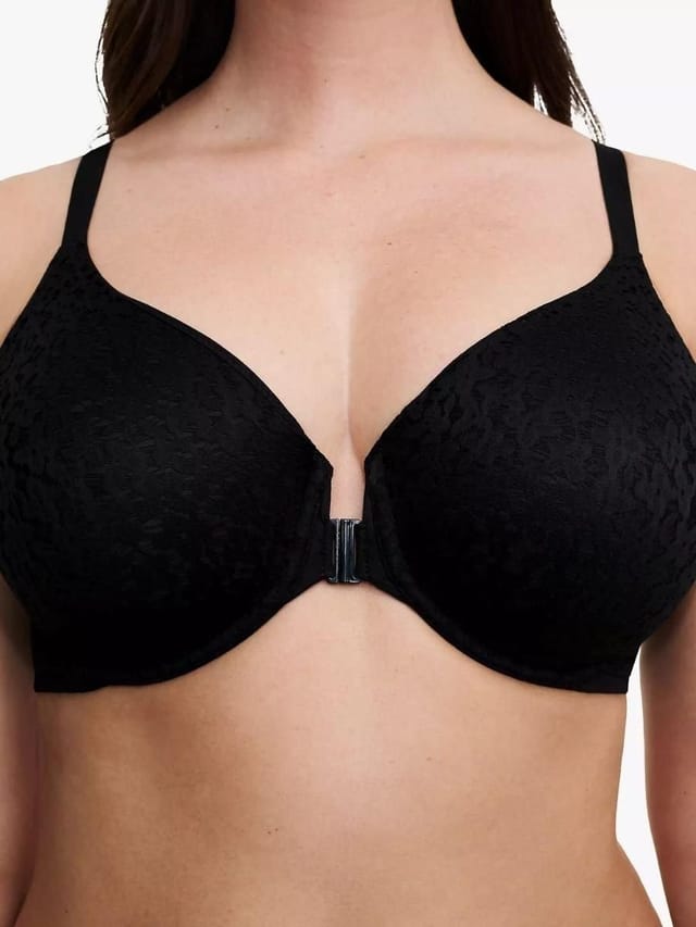 Chantelle Chantelle Women's Norah Front Closure Bra in Black - 3