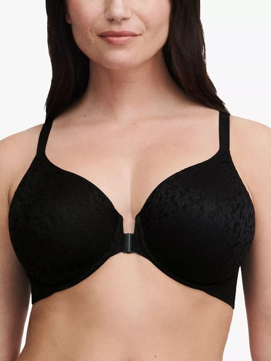 Chantelle Chantelle Women's Norah Front Closure Bra in Black - 4