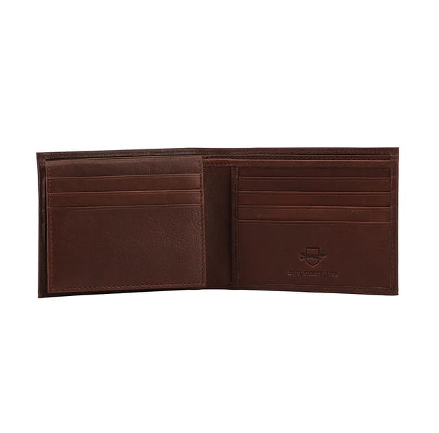 Paul Costelloe Paul Costelloe Men's Kai Leather Wallet in Brown - 3