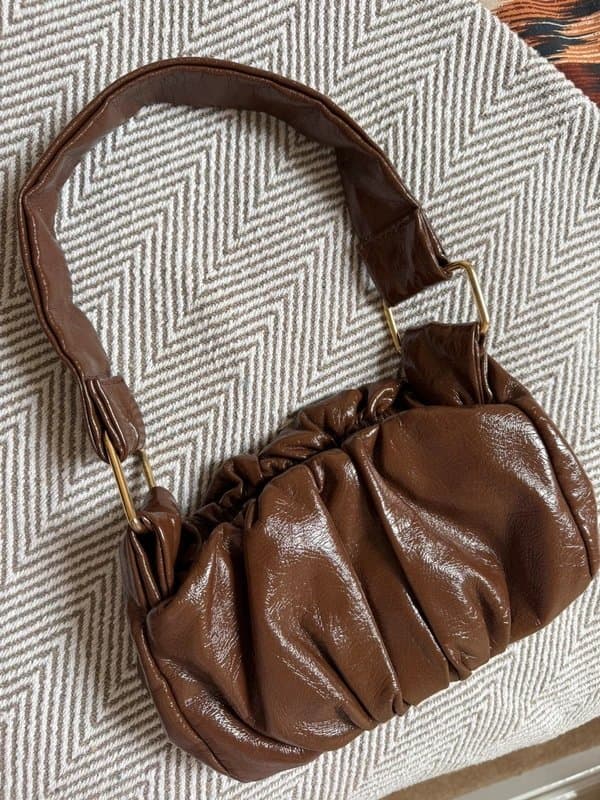 ASOS Asos brown leather shoulder bag