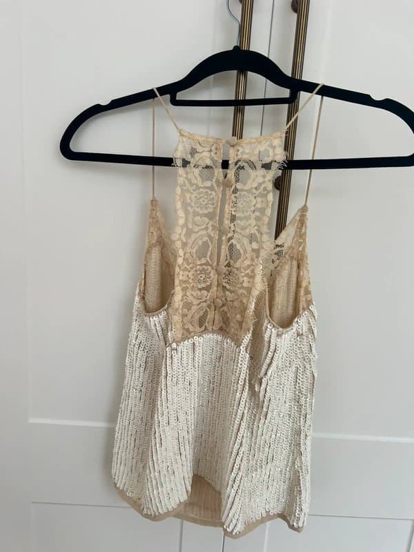 ASOS ASOS sequin vest top
