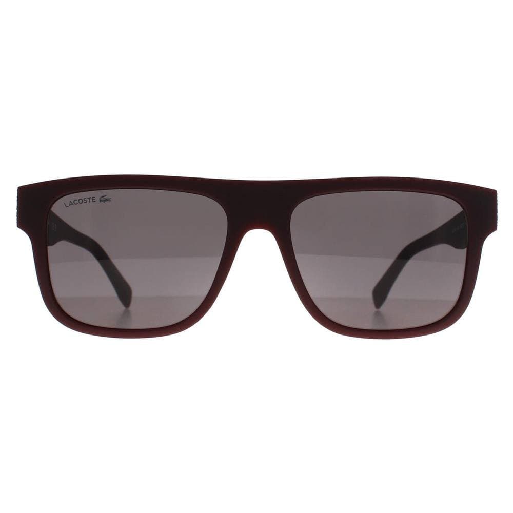 Lacoste Lacoste Men's Rectangle Dark Red Grey L6001S
