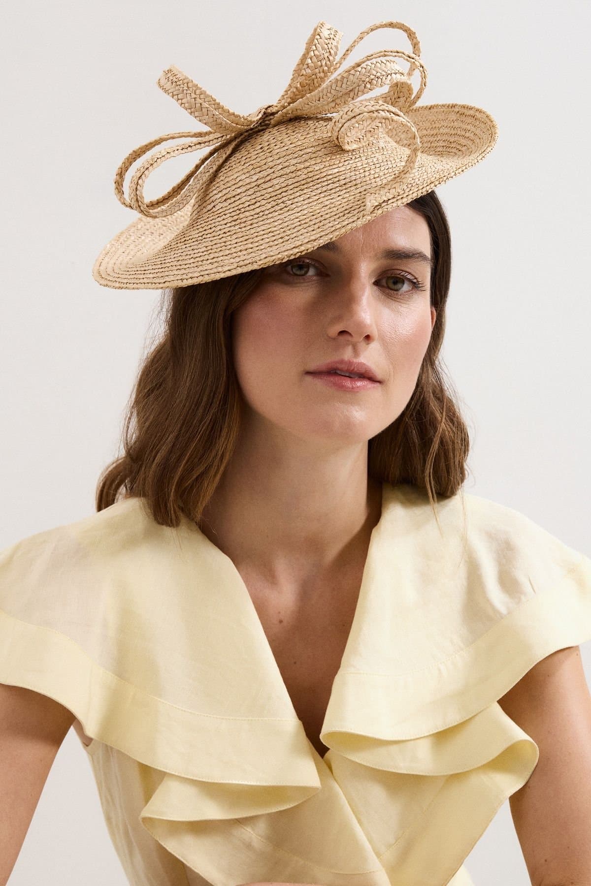 Phase Eight Phase Eight Natural Straw Fascinator