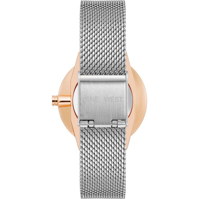 Nine West Nine West Women's NW-2669GYRT 35mm Quartz Watch in Silver - 2