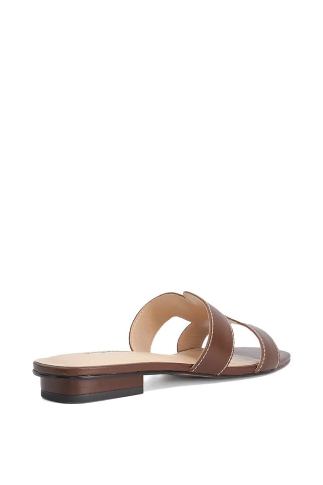 Dune London Dune London Women's 'Loupe' Leather Sandals in Brown - 3