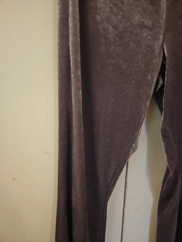 New Look Velvet flare trousers
