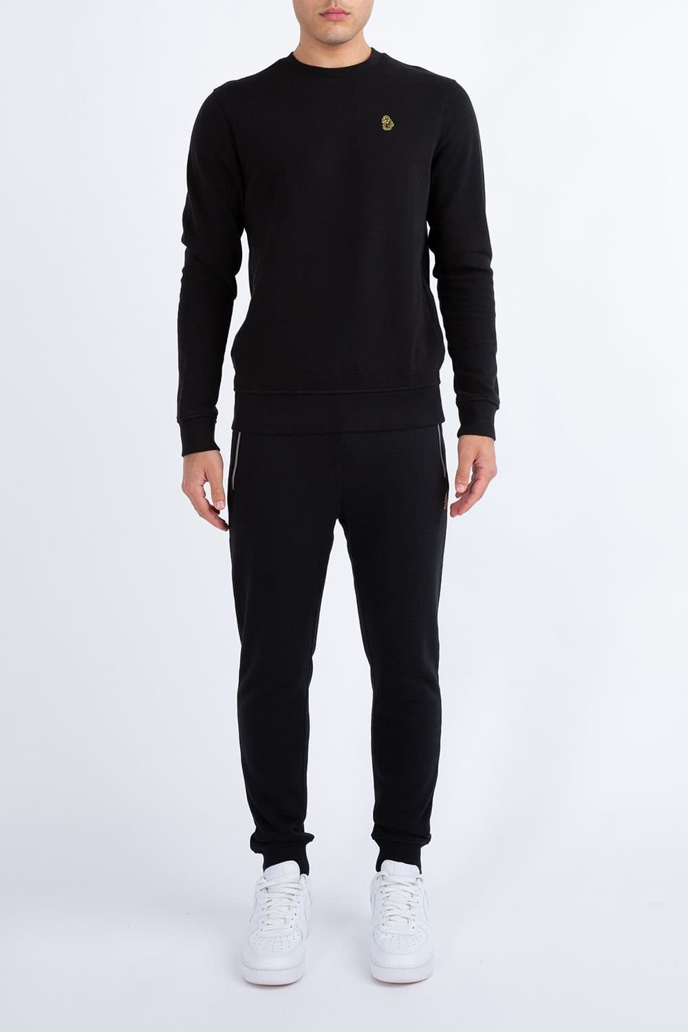 Luke 1977 Luke 1977 Men's London Rome 1000 Tracksuit Set in Jet Black