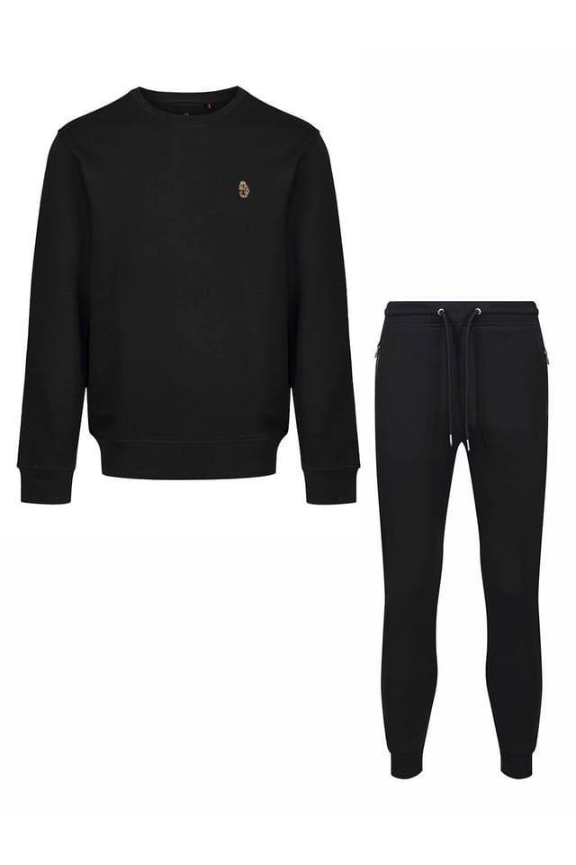Luke 1977 Luke 1977 Men's London Rome 1000 Tracksuit Set in Jet Black - 3