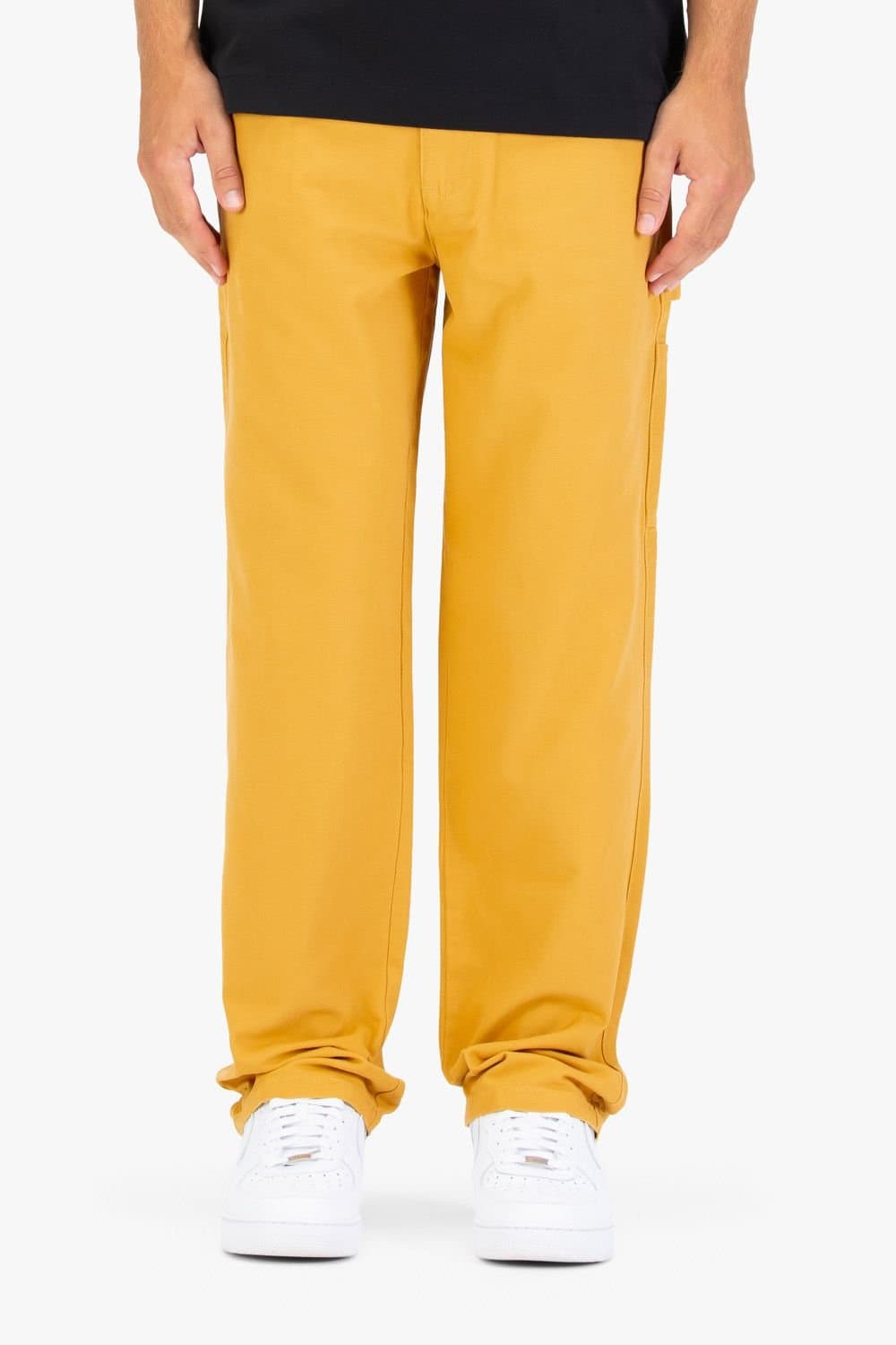 Luke 1977 Luke 1977 Yellow Cotton Carpenter Trousers