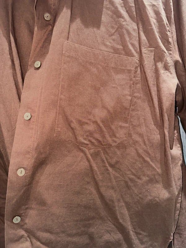 Bershka Oversized shirt warm brown