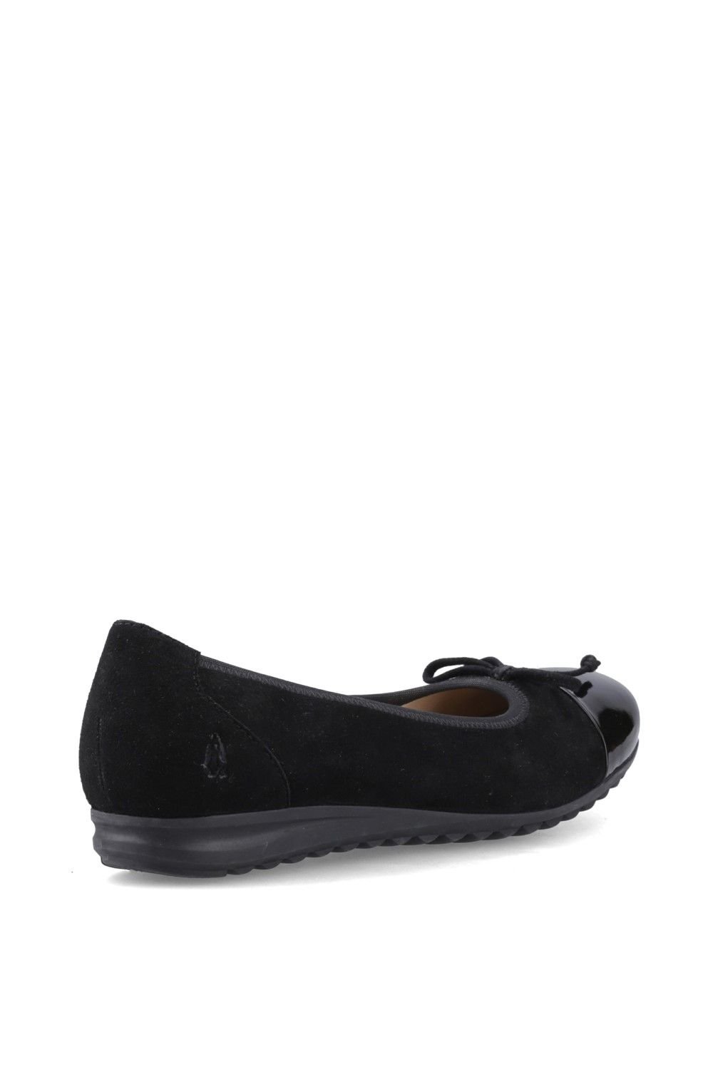 Hush Puppies Hush Puppies Women's Laurie Toe Cap Ballerina in Black - 2