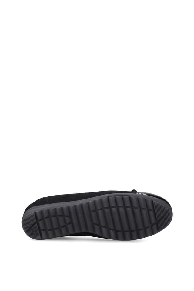 Hush Puppies Hush Puppies Women's Laurie Toe Cap Ballerina in Black - 3