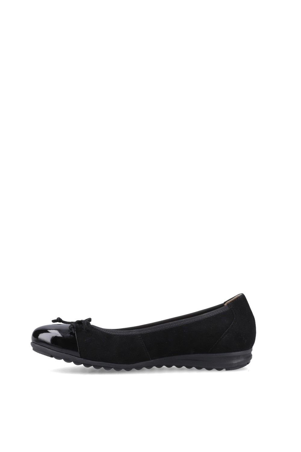 Hush Puppies Hush Puppies Women's Laurie Toe Cap Ballerina in Black - 4
