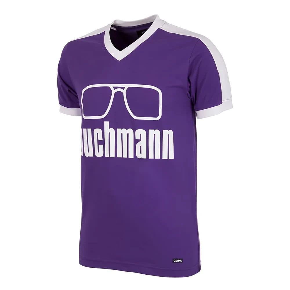 Beerschot Beerschot Men's Personalised Retro 1979 Football Shirt in Purple