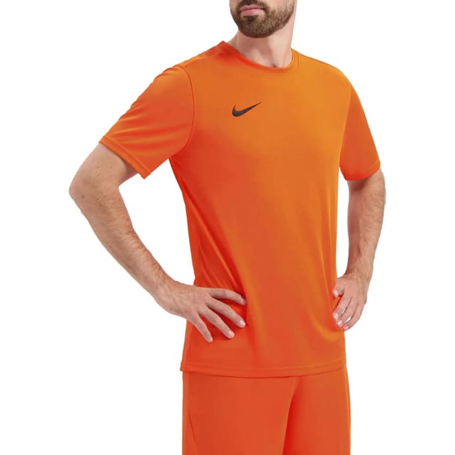Nike Nike Men's Dry Park VII Short-Sleeved Jersey in Orange - 3