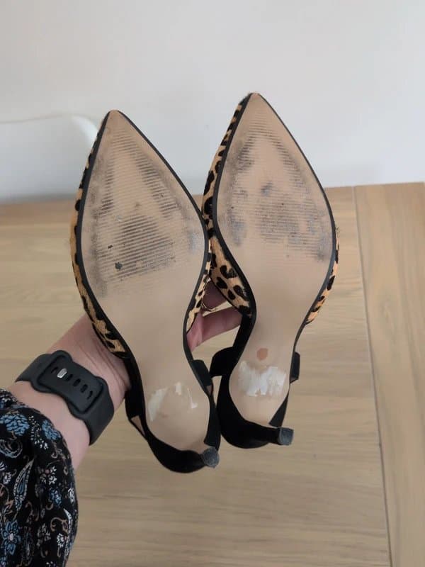 Never Fully Dressed Never fully dresseded leopard heels