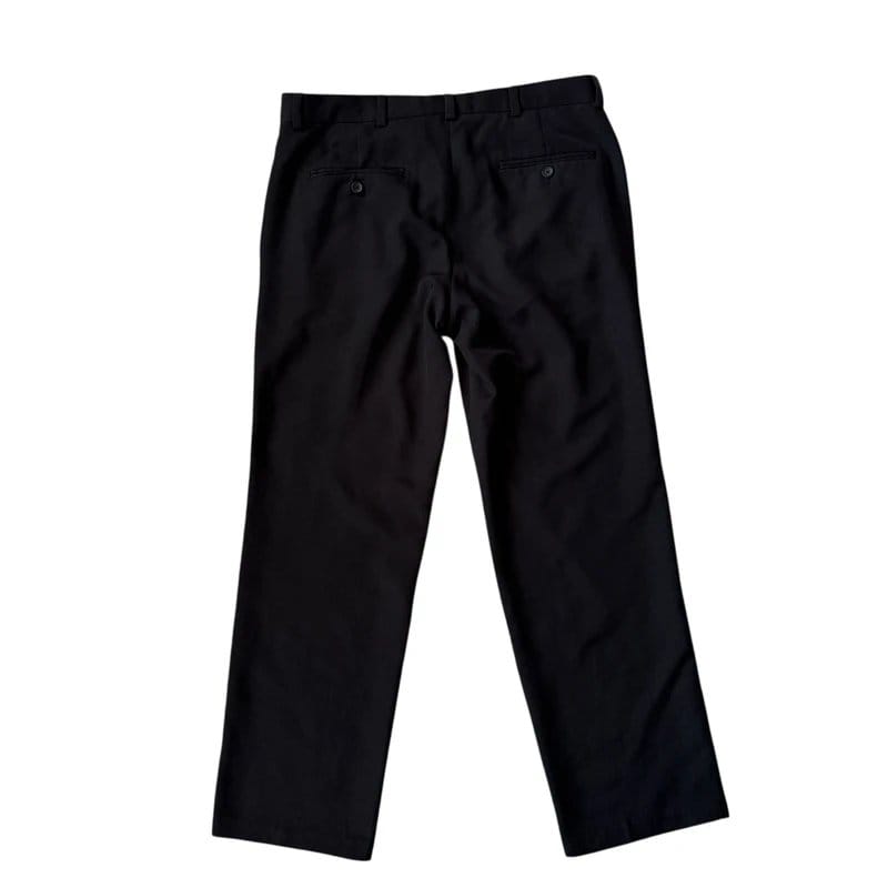 Kenneth Cole Kenneth Cole Reaction men's black dress pants formal business size 32x29 - 1