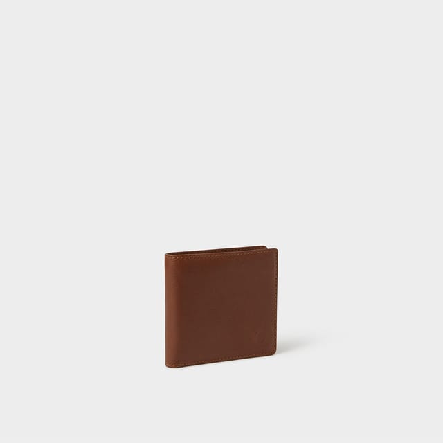OSPREY LONDON OSPREY LONDON Men's The O Deboss East West Leather Billfold Wallet in Tan - 3