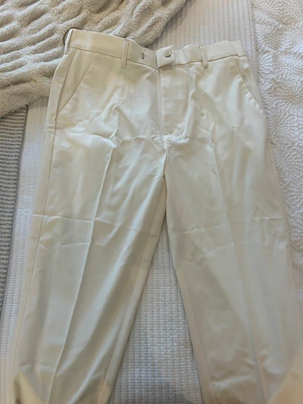 ASOS Design light cream asos trousers
