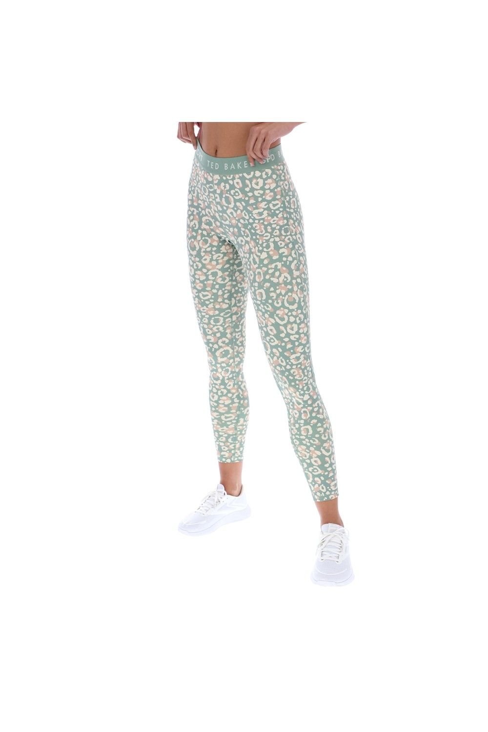 Ted Baker Ted Baker Women's Apple Essentials Printed Leggings in Light Green - 3