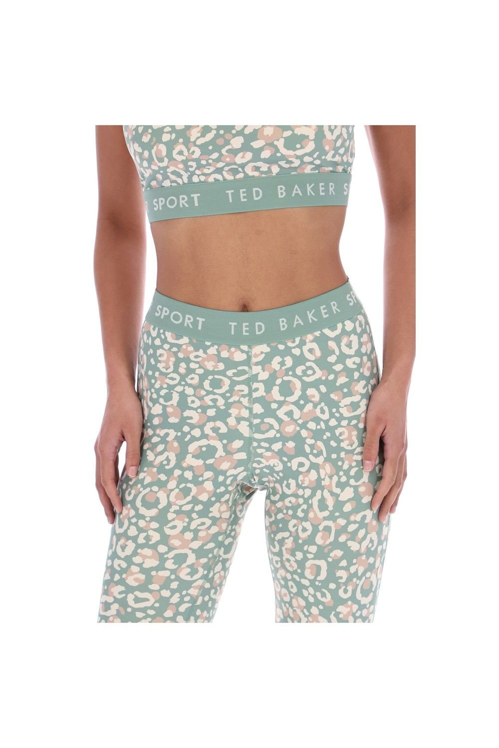 Ted Baker Ted Baker Women's Apple Essentials Printed Leggings in Light Green - 4