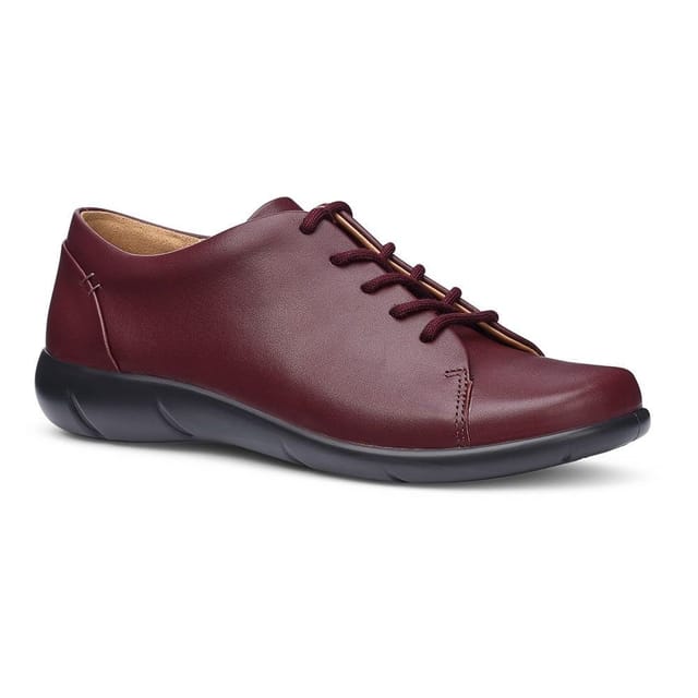Hotter Hotter Women's 'Dew II' Casual Lace-Ups in Maroon - 2