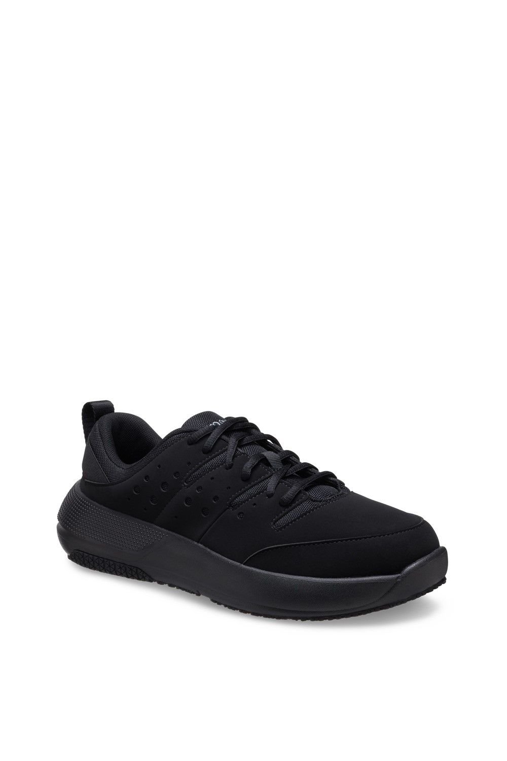 Crocs Crocs Men's On the Clock Work Sneaker in Black - 3