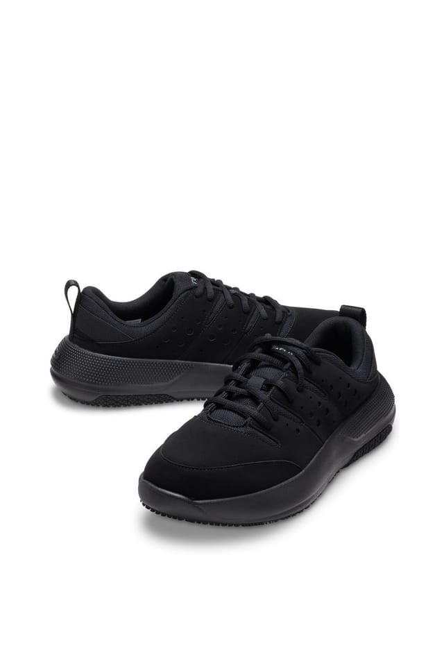 Crocs Crocs Men's On the Clock Work Sneaker in Black - 3