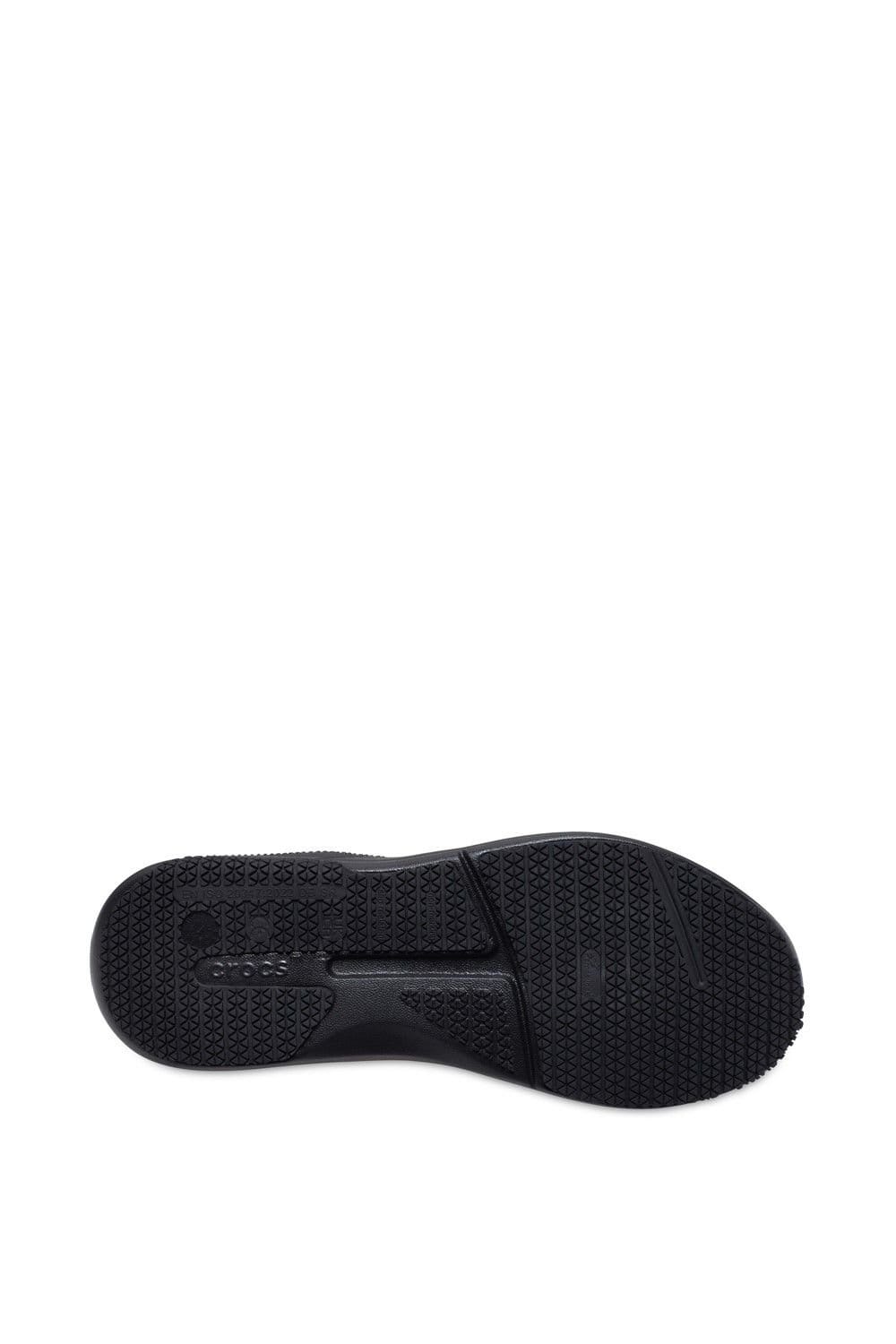 Crocs Crocs Men's On the Clock Work Sneaker in Black - 4