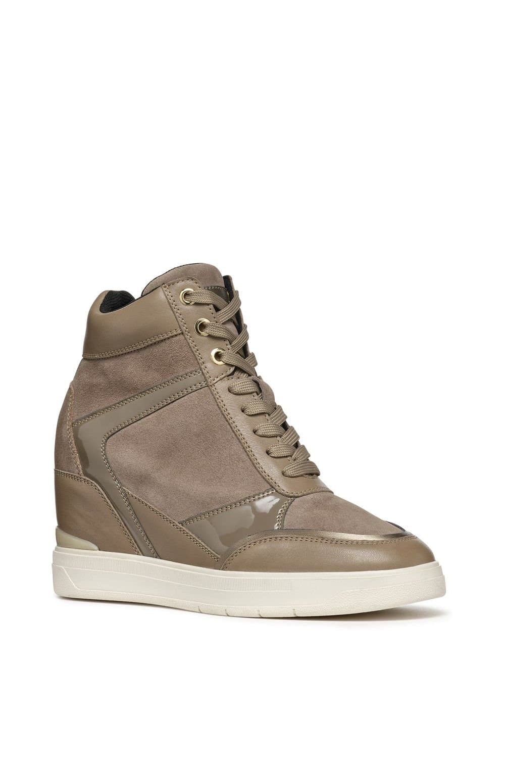Geox Geox Women's D MAURICA B Trainers in Taupe
