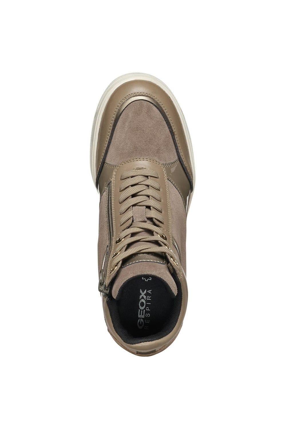 Geox Geox Women's D MAURICA B Trainers in Taupe - 4