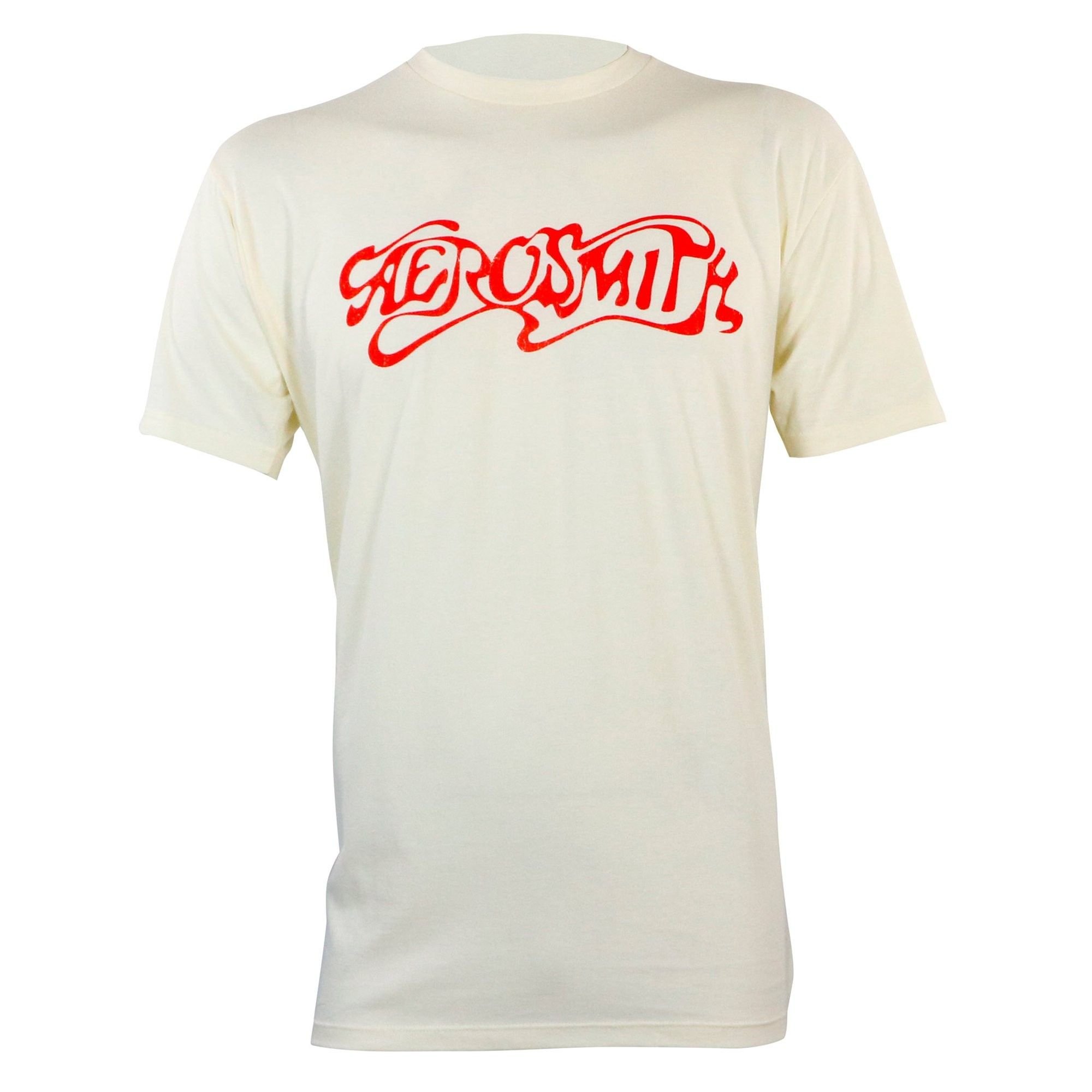 aerosmith Aerosmith Men's Logo Cotton T-Shirt in Natural - 1