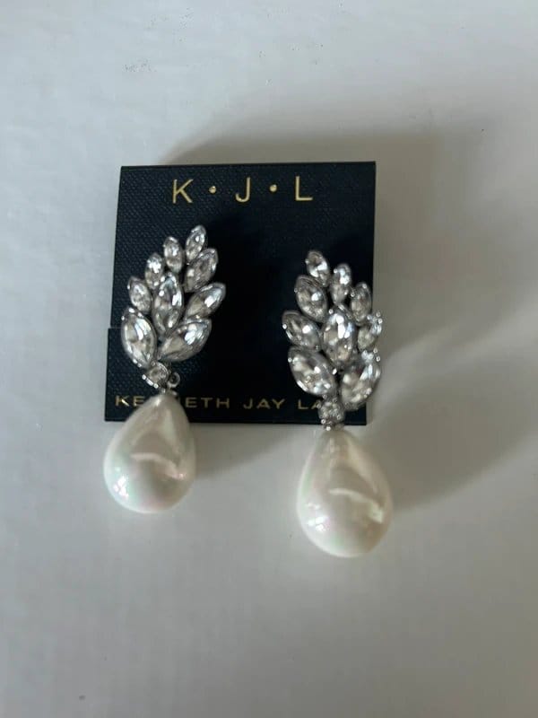 Kenneth Jay Lane KJL Kenneth Jay Lane earrings RRP £225 - 1