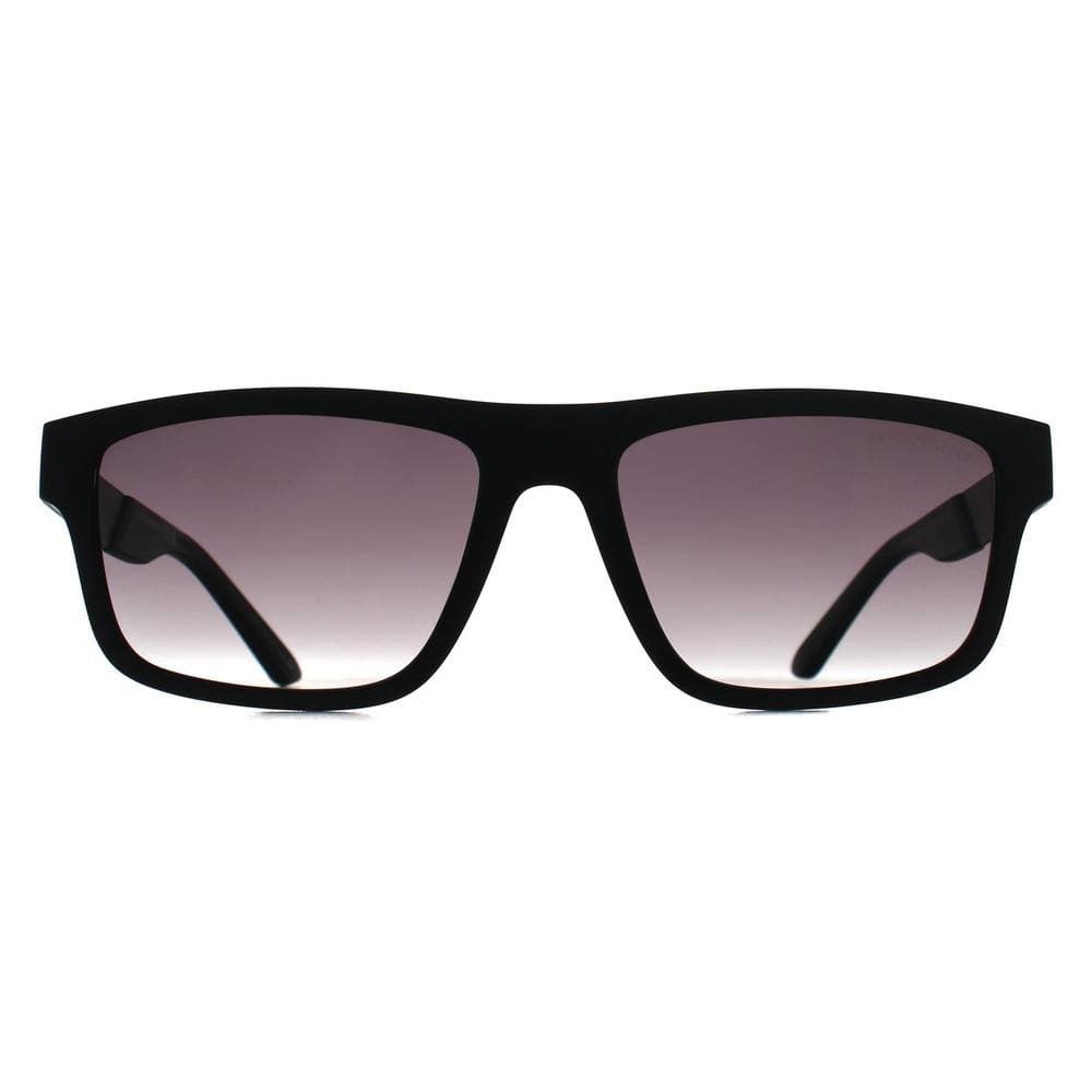 Emporio Armani Emporio Armani Men's Rectangle Matte Black Grey Gradient EA4244U