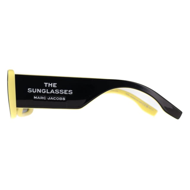 Marc Jacobs Marc Jacobs Women's Rectangle Black Yellow Dark Grey Gradient MARC 804/S - 3