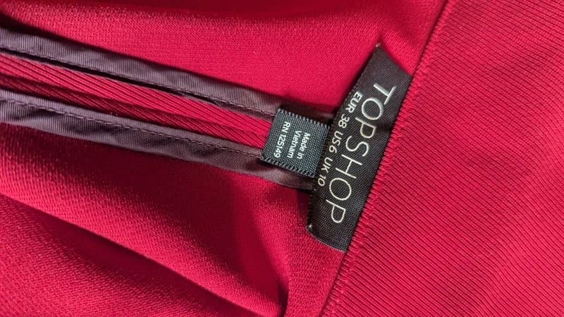 Topshop Oversized Red blazer