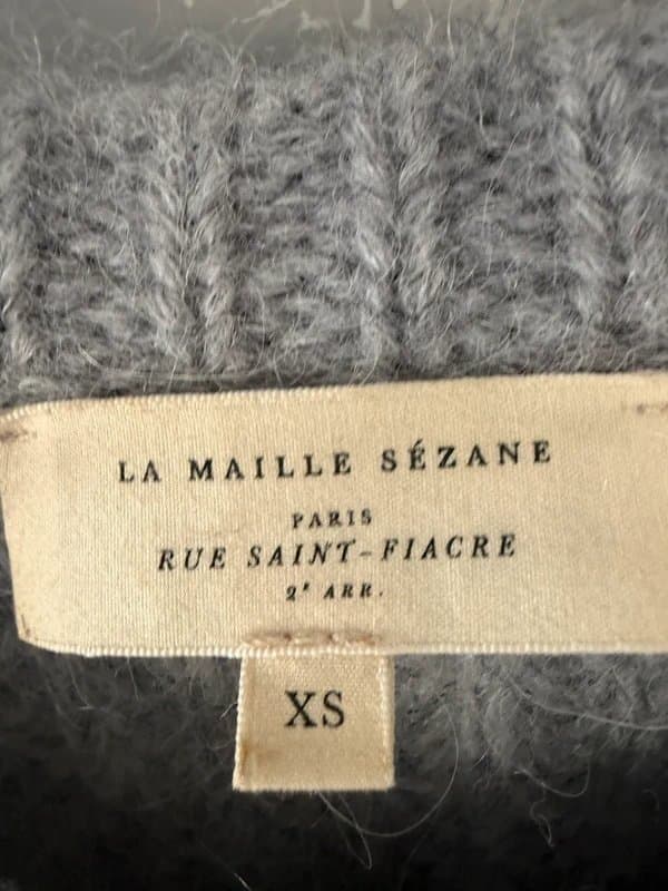 Sézane Sezane grey cardigan size xs
