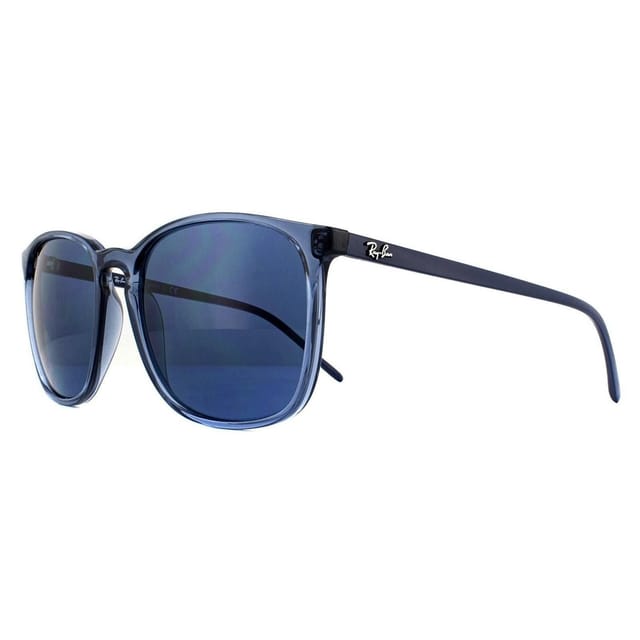 Ray-Ban Ray-Ban Men's Square Transparrent Blue Blue Gradient RB4387 Sunglasses - 2