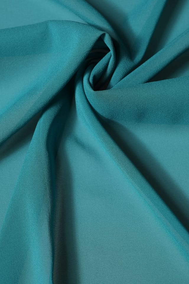 Dolce & Gabbana Dolce & Gabbana Women's Silk Neck Wrap Shawl Stole Scarf in Teal - 3