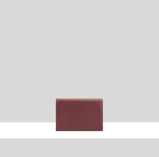 Paul Costelloe Paul Costelloe Women's Nawa Card & Note Case in Burgundy - 2