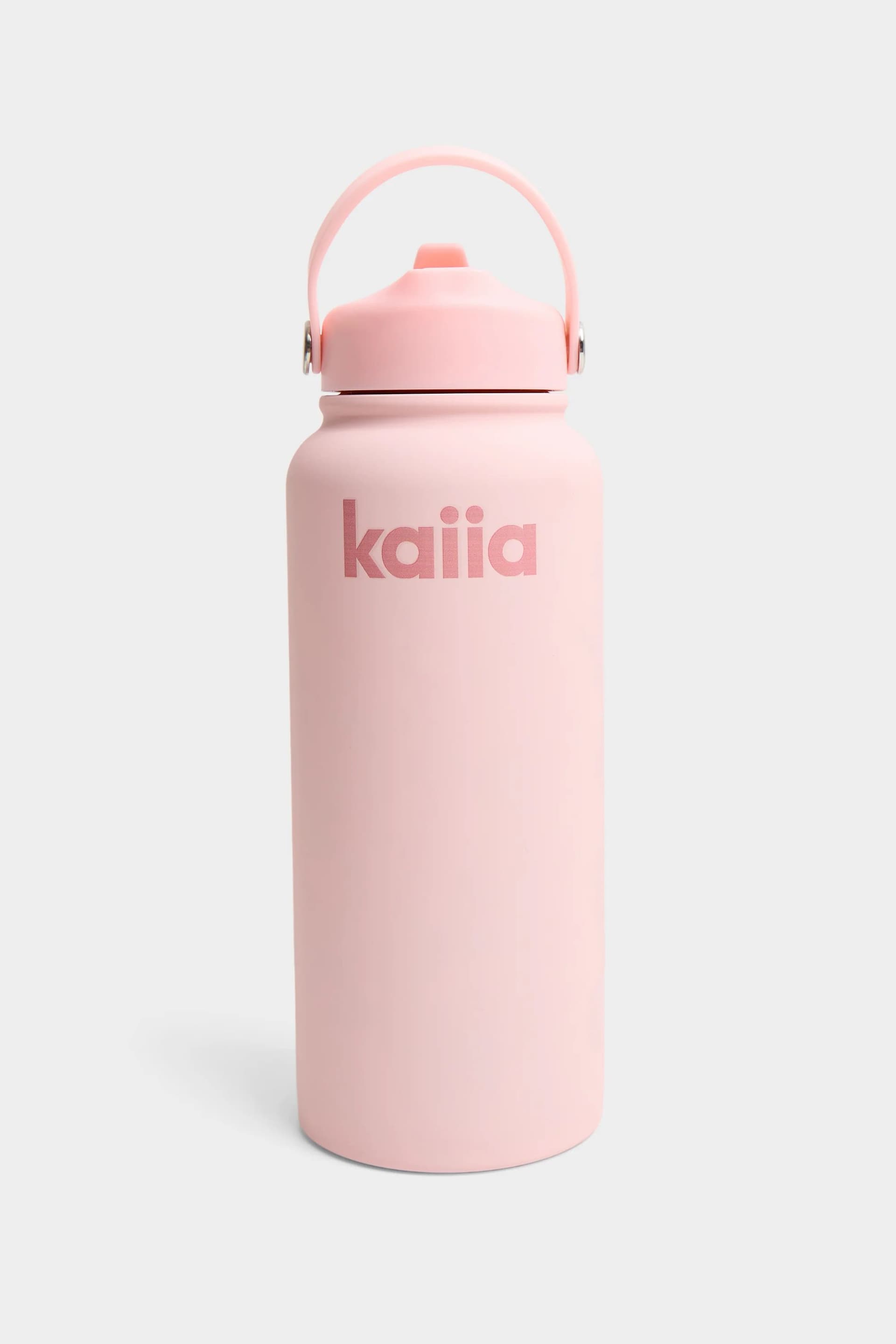 Kaiia Kaiia Flip Straw 950ML Bottle Baby Pink